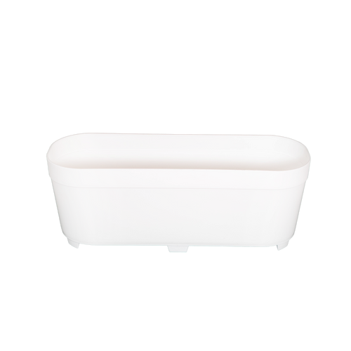 Jardinera 45×16 cm Blanca Paquete 6 piezas | Matec