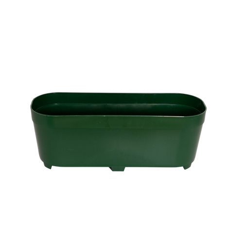 Jardinera 45×16 cm Verde Paquete 6 piezas | Matec