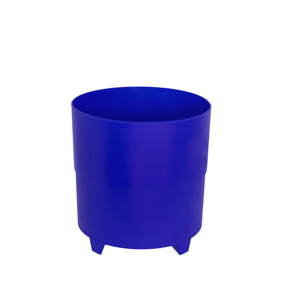 Maceta Decorativa 10 pulgadas Azul Paquete 12 piezas | Matec