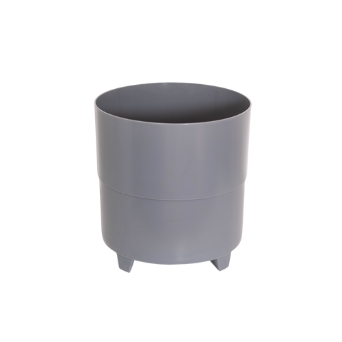 Maceta Decorativa 10 pulgadas Gris Paquete 12 piezas | Matec