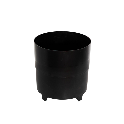 Maceta Decorativa 10 pulgadas Negra Paquete 12 piezas | Matec
