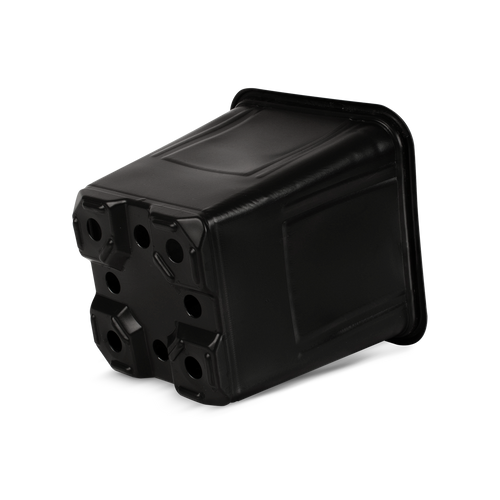 Ecopot 10×10×11.5 cm Negra Paquete 100 piezas | Matec