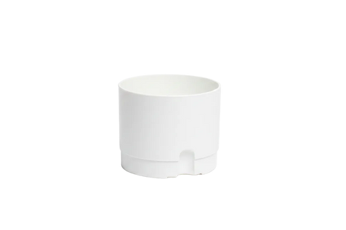Maceta Decorativa 6 pulgadas Blanca Paquete 6 piezas | Matec