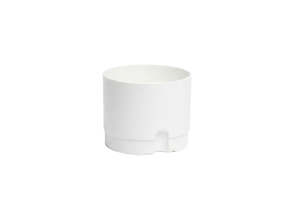 Maceta Decorativa 6 pulgadas Blanca Paquete 6 piezas | Matec