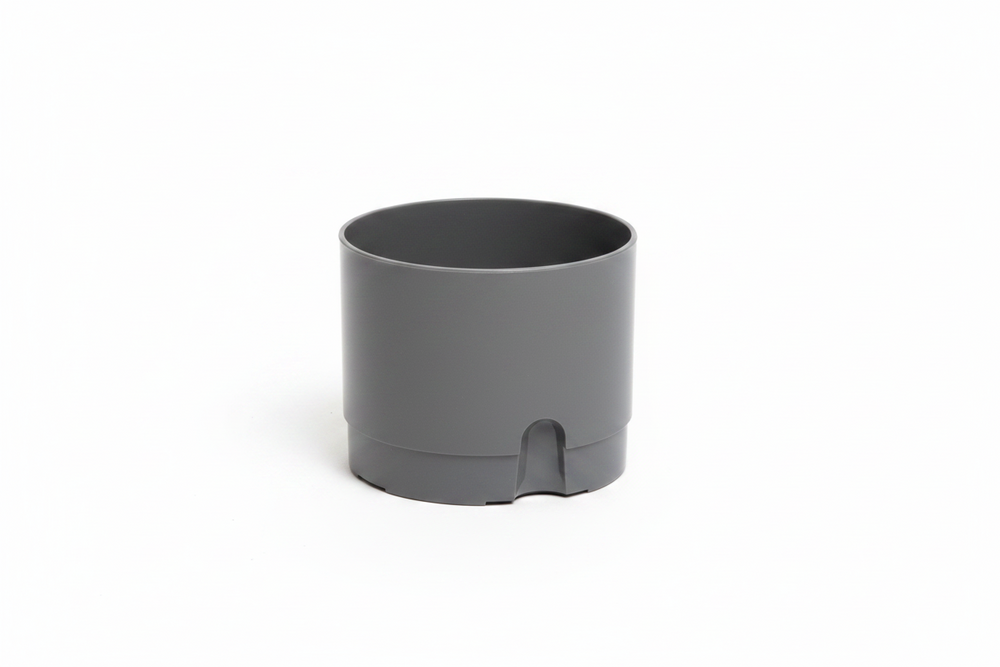 Maceta Decorativa 6 pulgadas Gris Paquete 6 piezas | Matec