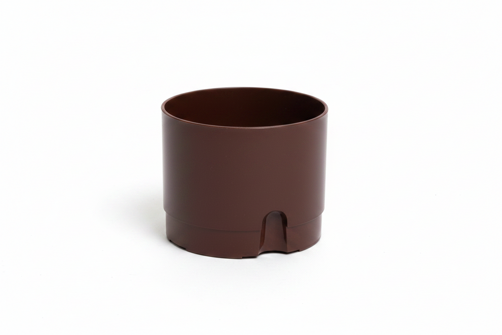 Maceta Decorativa 6 pulgadas Café Paquete 6 piezas | Matec
