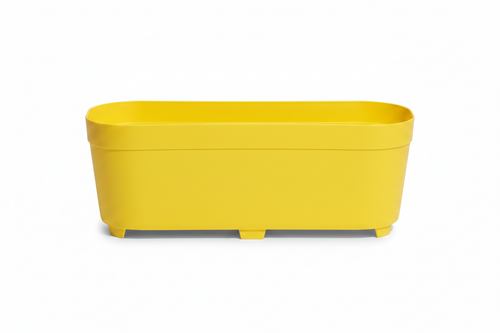 Jardinera 45×16 cm Amarilla Paquete 6 piezas | Matec