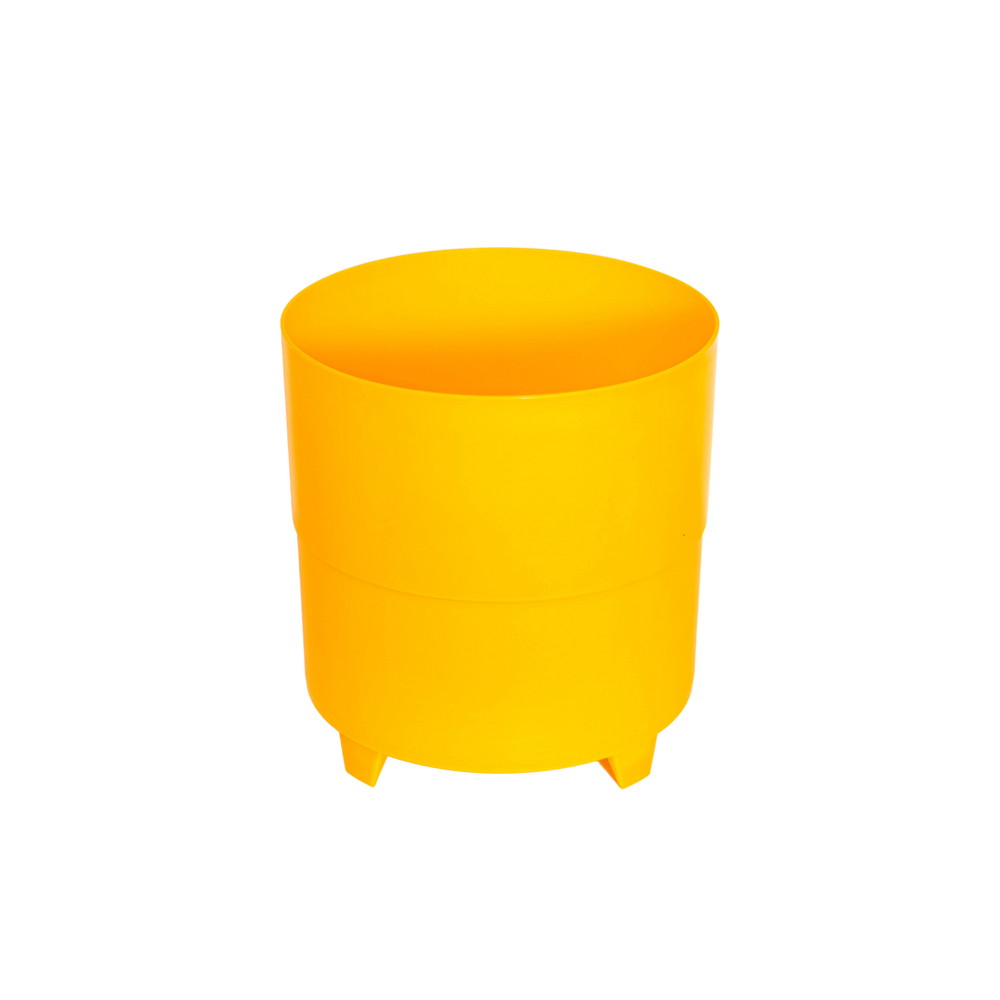 Maceta Decorativa 10 pulgadas Amarilla Paquete 12 piezas | Matec
