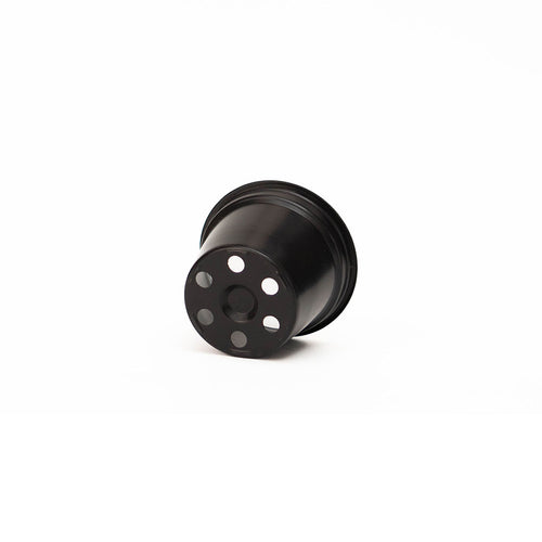 Maceta Baja 2.3p Negra Paq 20